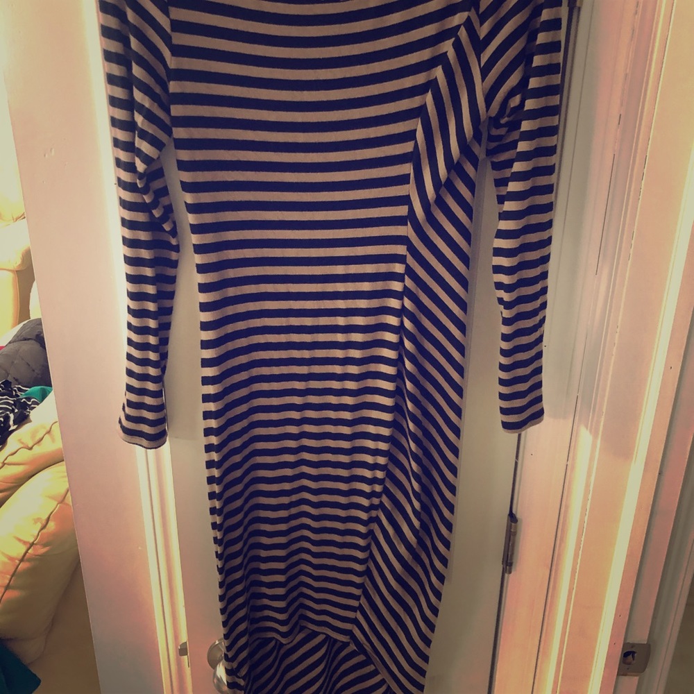 Bar III high low dress